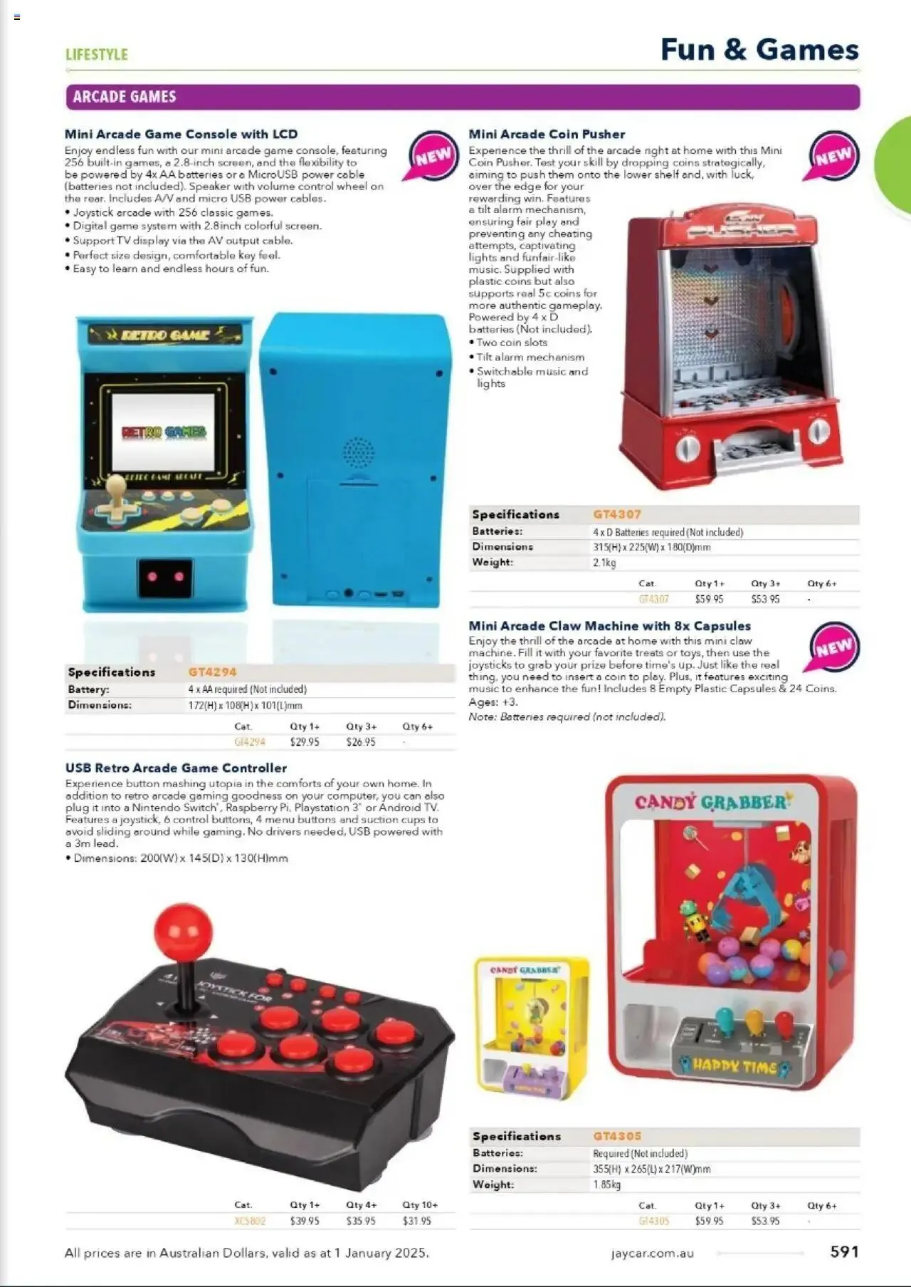 Jaycar Celebrating 40 Years in Electronics - Catalogue valid from 1 January to 29 August 2025 - page 519