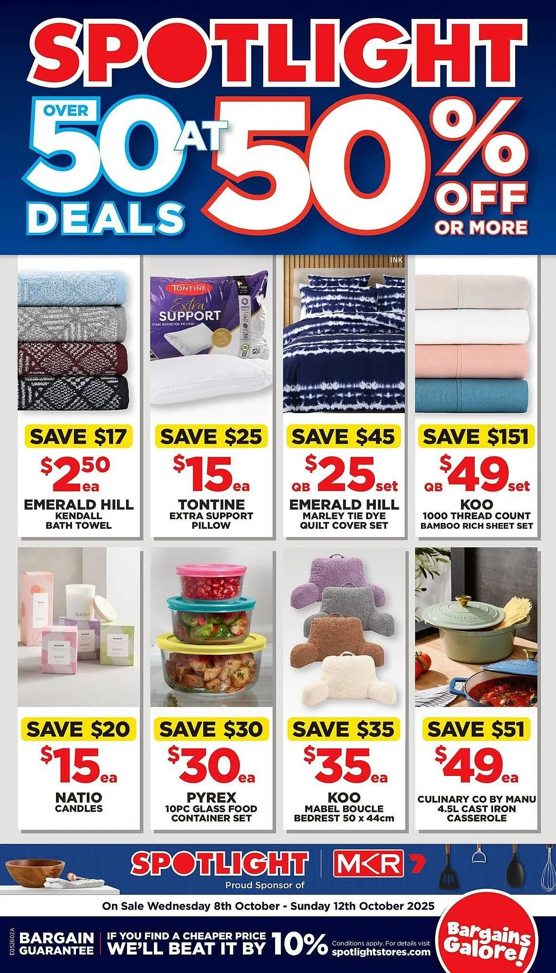 Spotlight catalogue - Catalogue valid from 8 October to 12 October 2025 - page 1