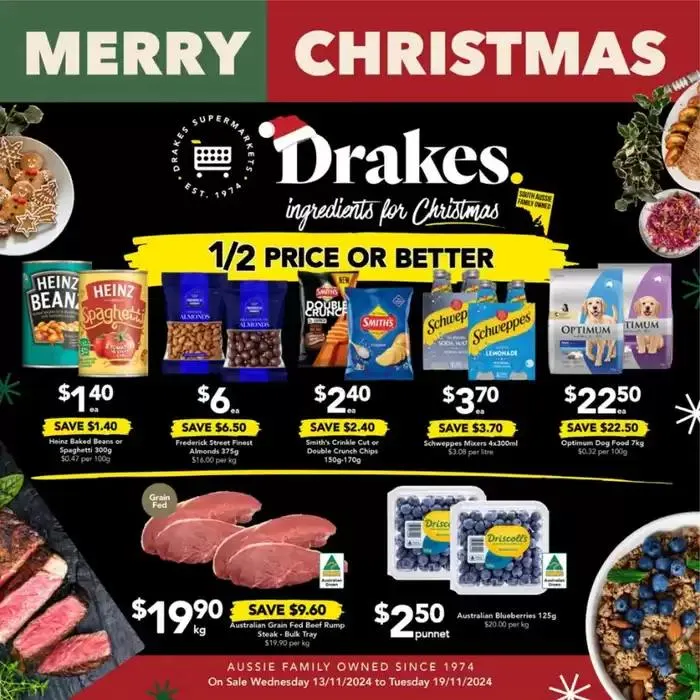 Drakes SA - Catalogue valid from 13 November to 19 November 2024 - page 1