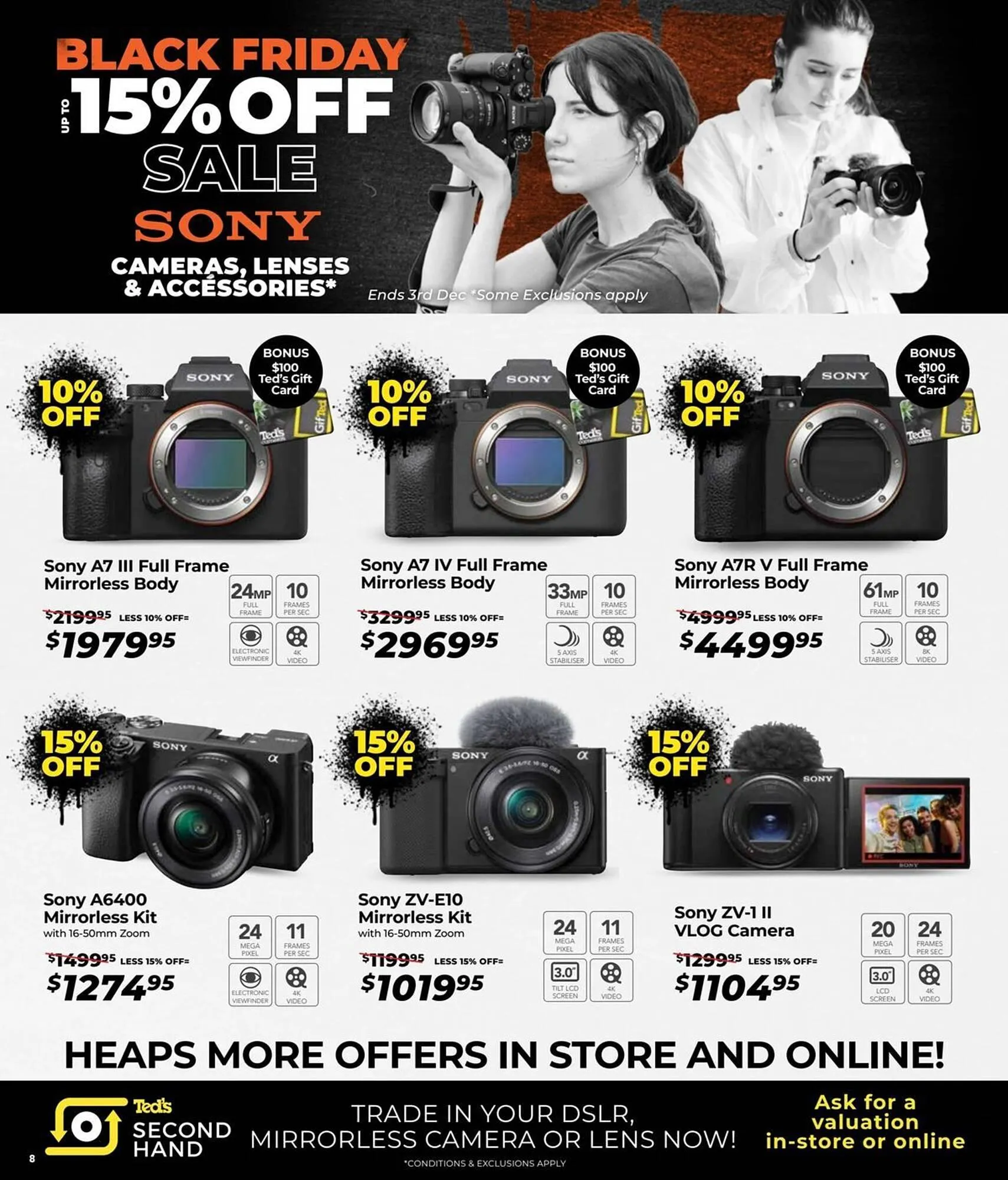 Teds Cameras catalogue - Catalogue valid from 17 November to 3 December 2025 - page 8