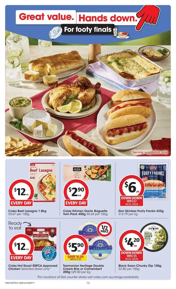 Great Value. Hands Down. - 18th September - Catalogue valid from 18 September to 24 September 2024 - page 12