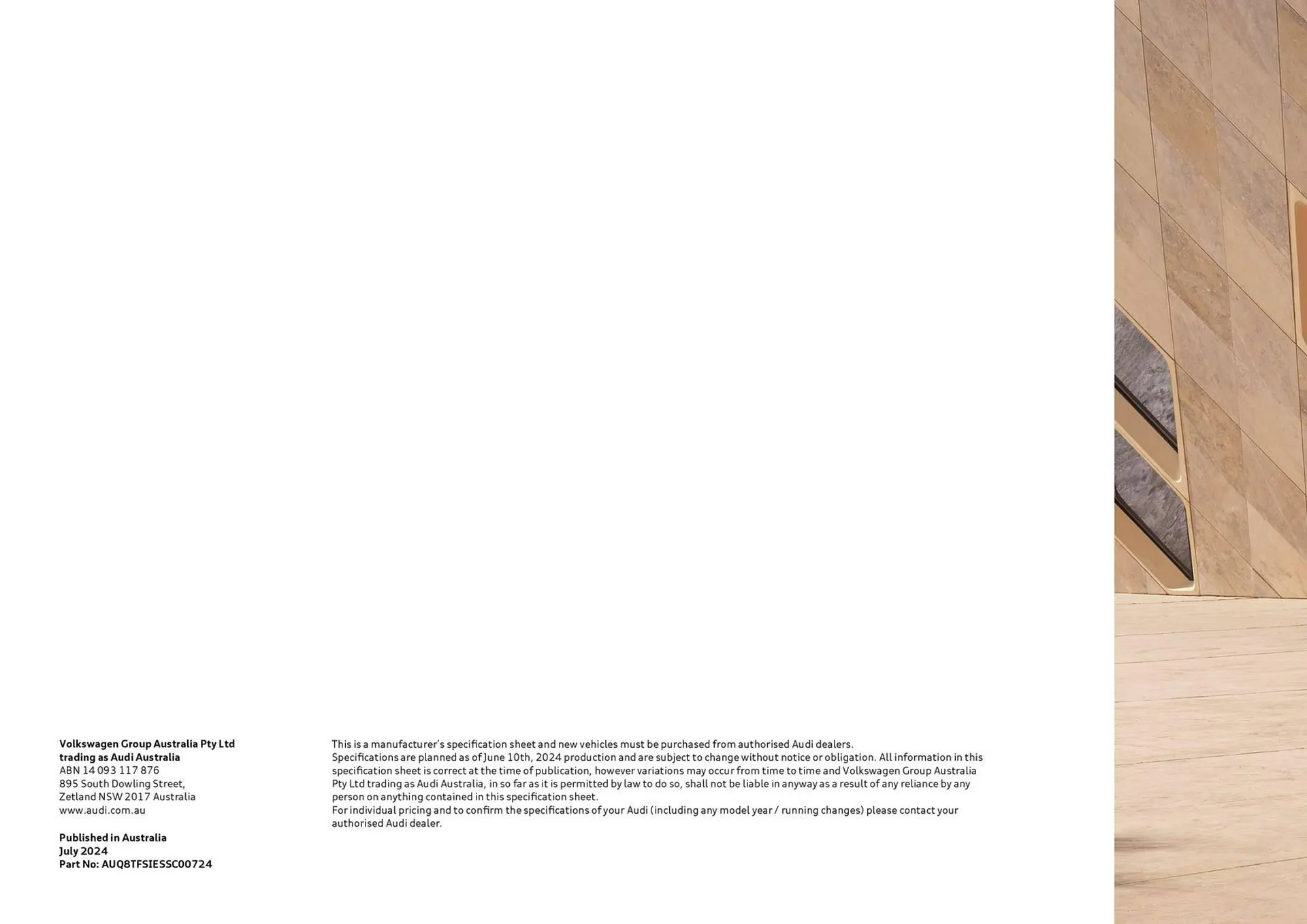 Audi catalogue - Catalogue valid from 11 September to 11 September 2025 - page 8