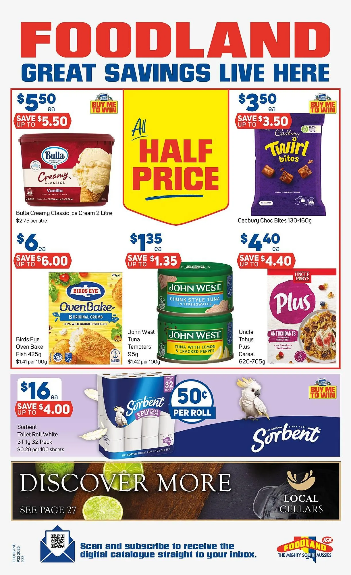 Foodland catalogue - Catalogue valid from 6 August to 12 August 2025 - page 33