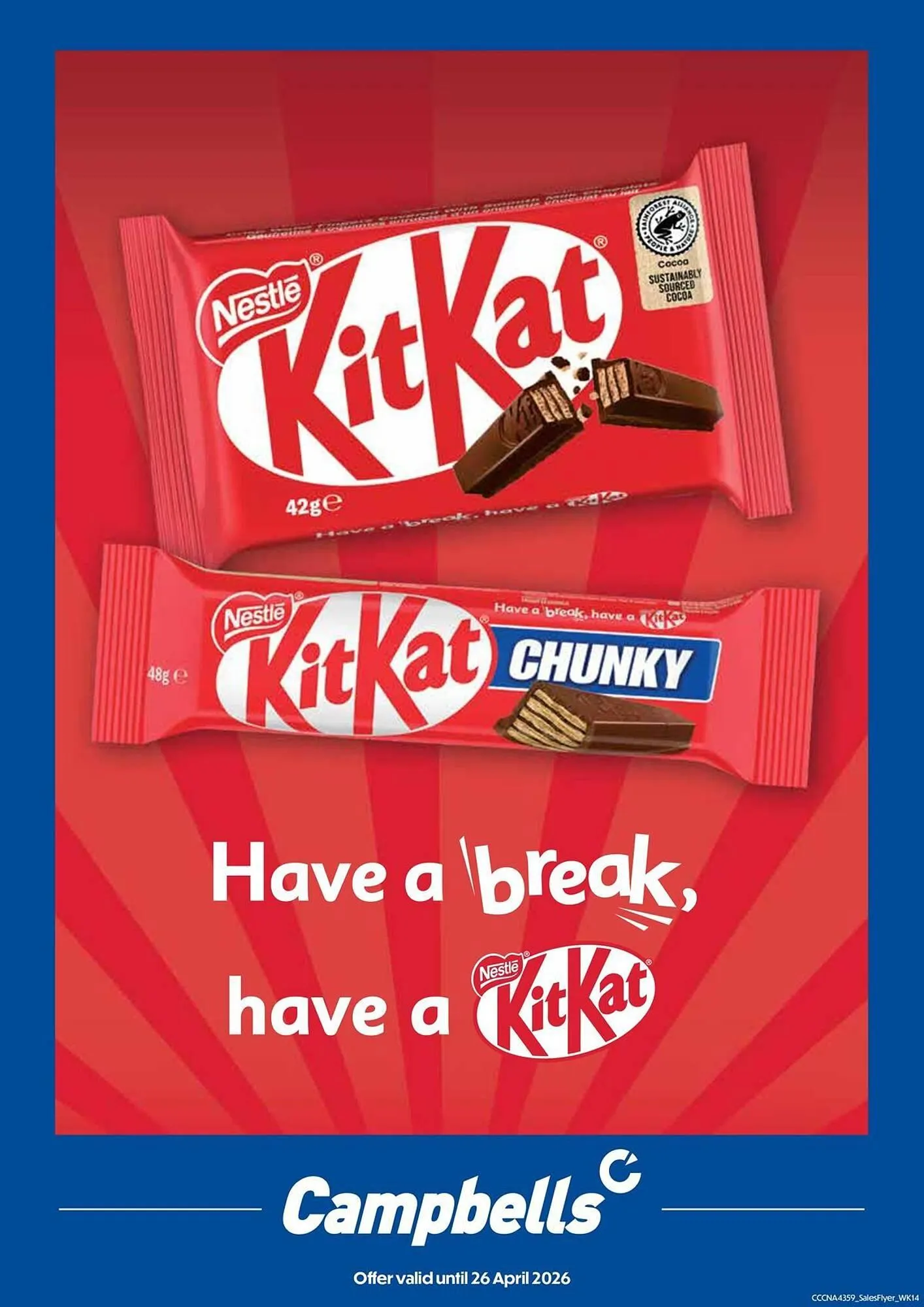 Campbells Wholesale catalogue - Catalogue valid from 30 March to 26 April 2026 - page 1