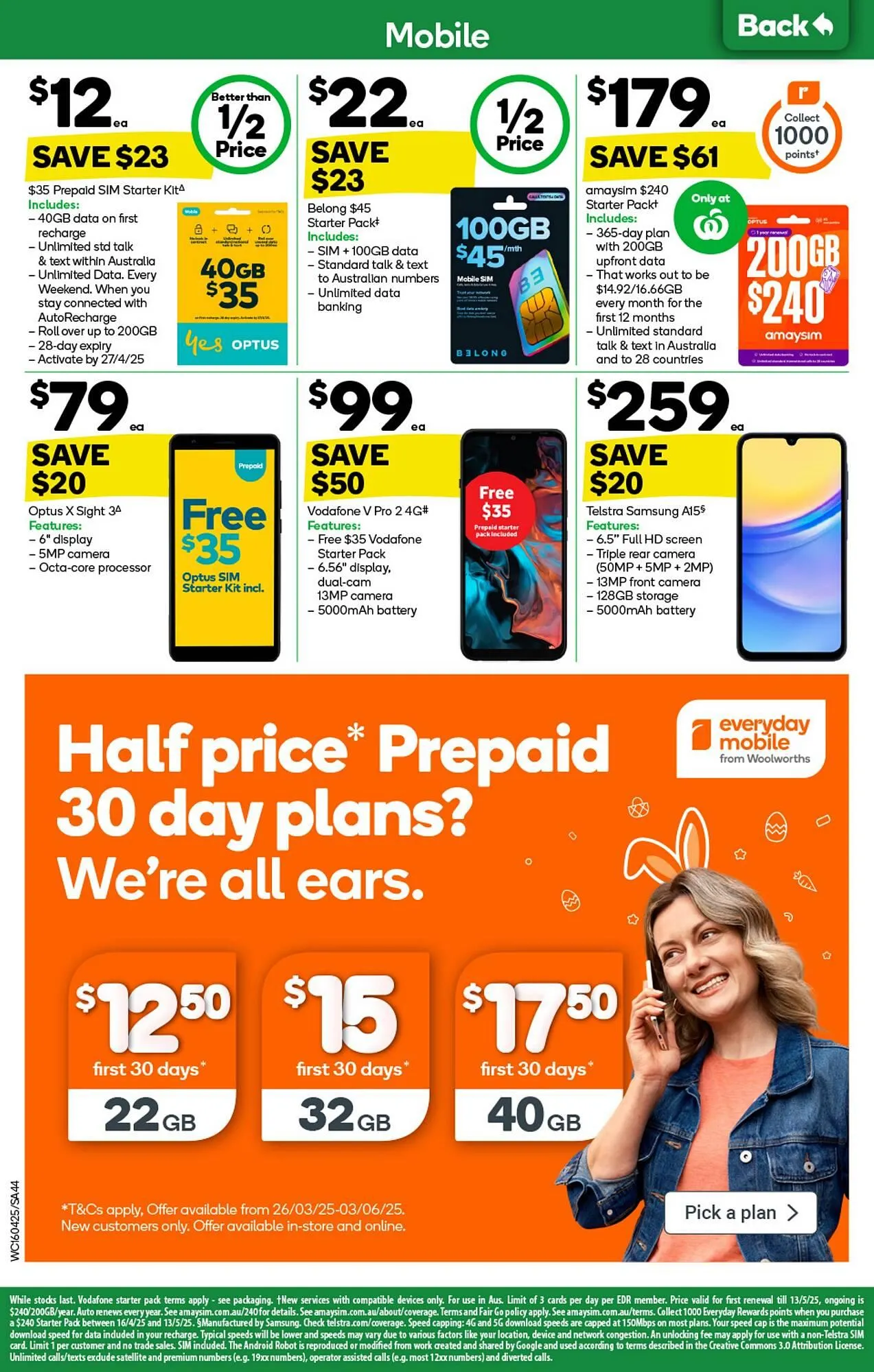 Woolworths catalogue - Catalogue valid from 16 April to 22 April 2025 - page 44