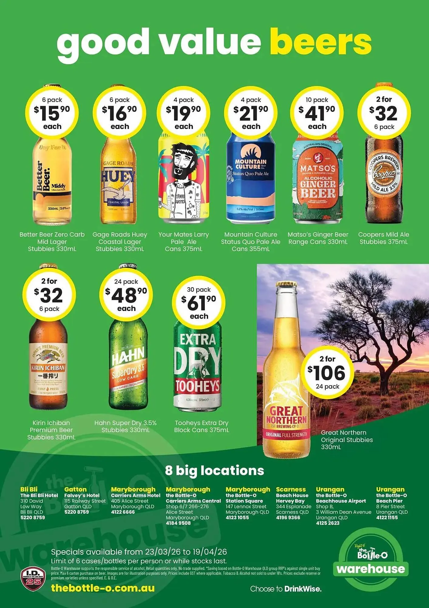 The Bottle O catalogue - Catalogue valid from 22 March to 19 April 2026 - page 6