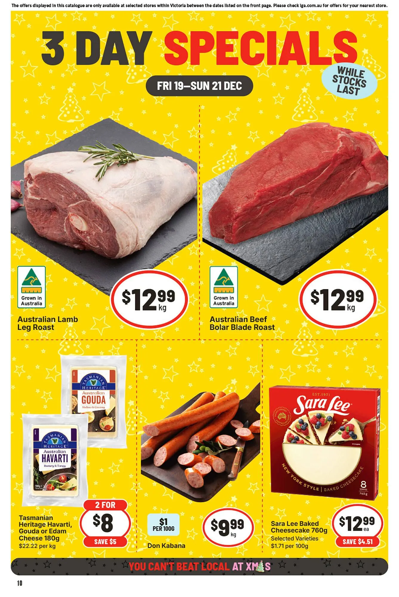 IGA catalogue - Catalogue valid from 19 December to 21 December 2025 - page 1