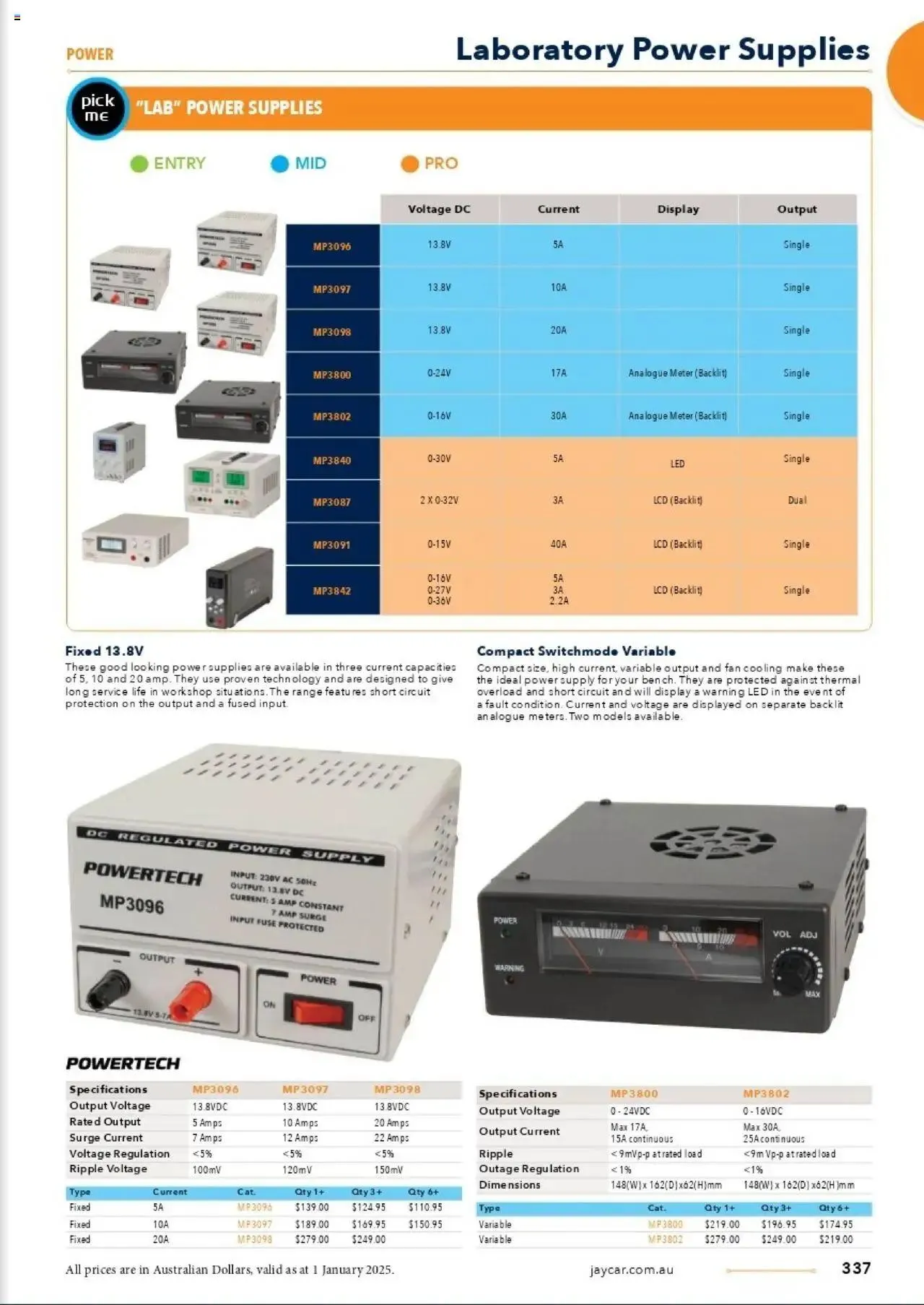 Jaycar Celebrating 40 Years in Electronics - Catalogue valid from 1 January to 29 August 2025 - page 270