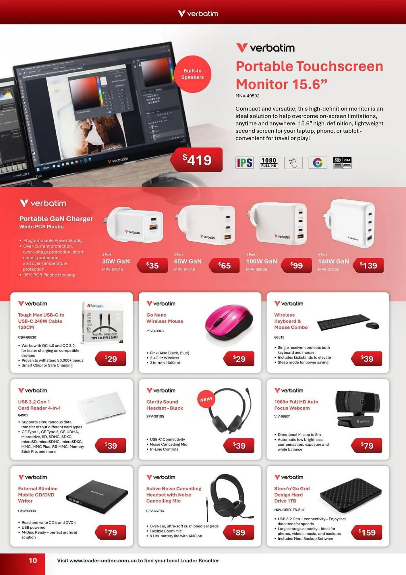 Leader Computers catalogue - Catalogue valid from 1 April to 30 June 2026 - page 10