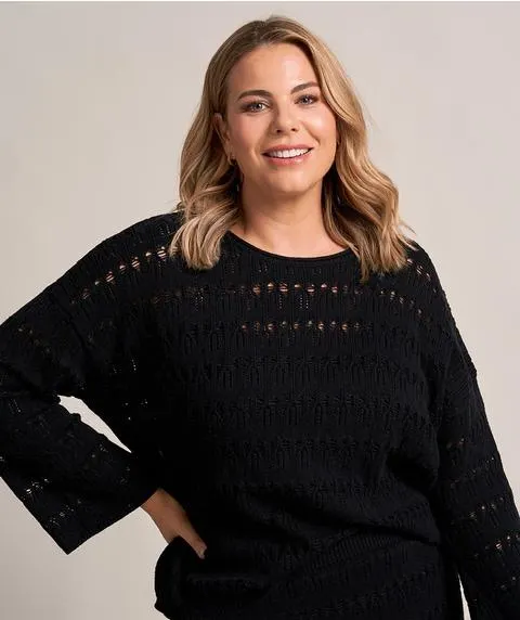 Cotton Crochet Jumper