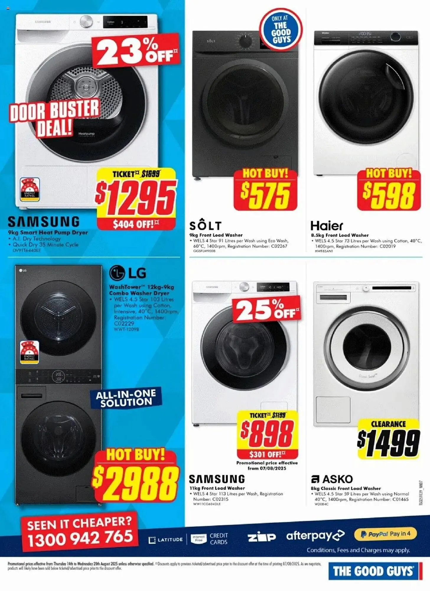 The Good Guys catalogue - Catalogue valid from 14 August to 20 August 2025 - page 4