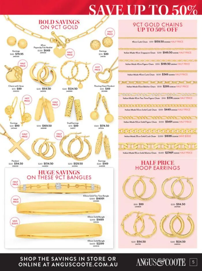 Jewelly & Watch Sale - Catalogue valid from 4 September to 6 October 2024 - page 5