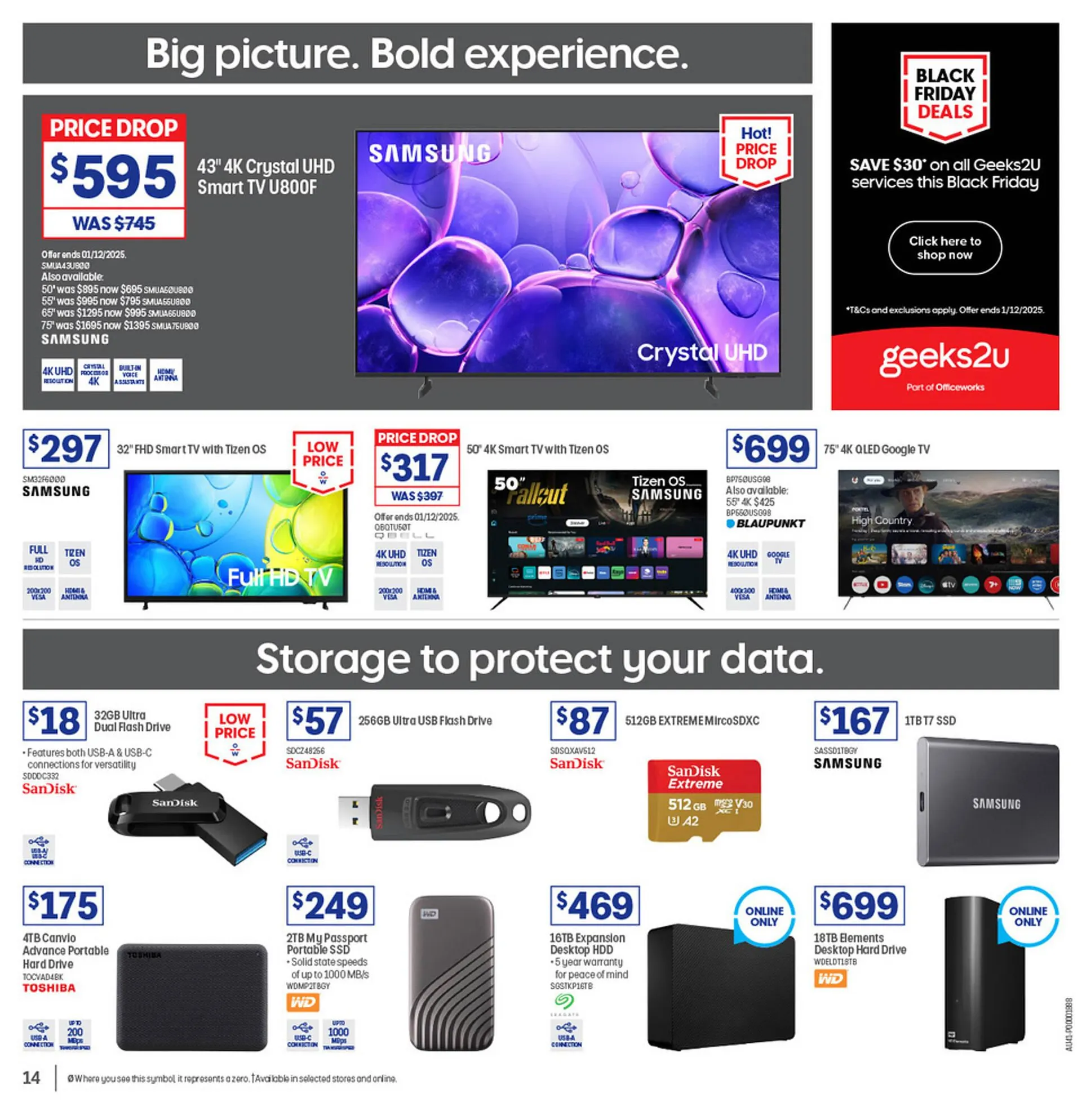 Officeworks catalogue - Catalogue valid from 17 November to 1 December 2025 - page 14