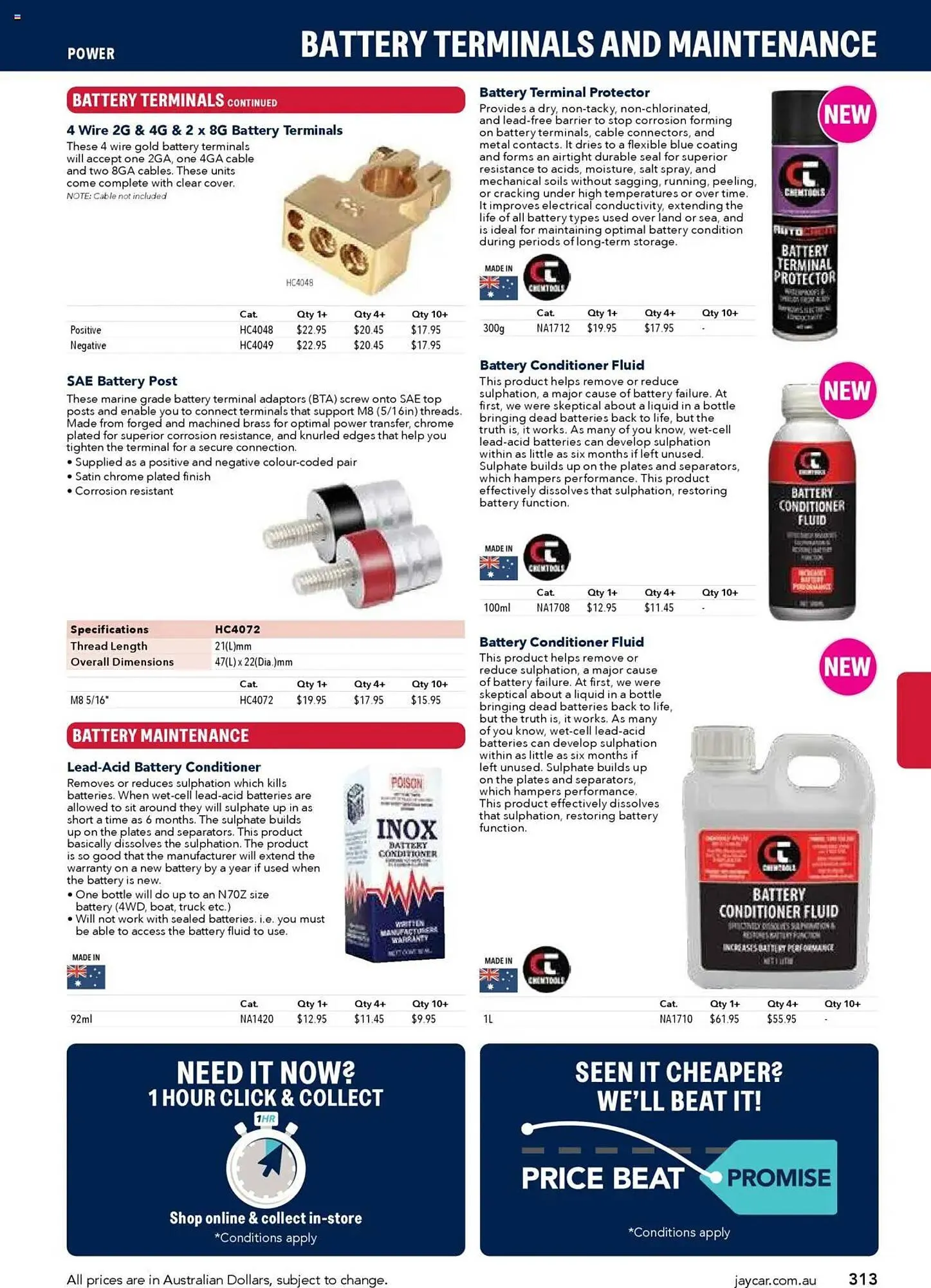 Jaycar Electronics catalogue - Catalogue valid from 8 July to 9 July 2026 - page 313
