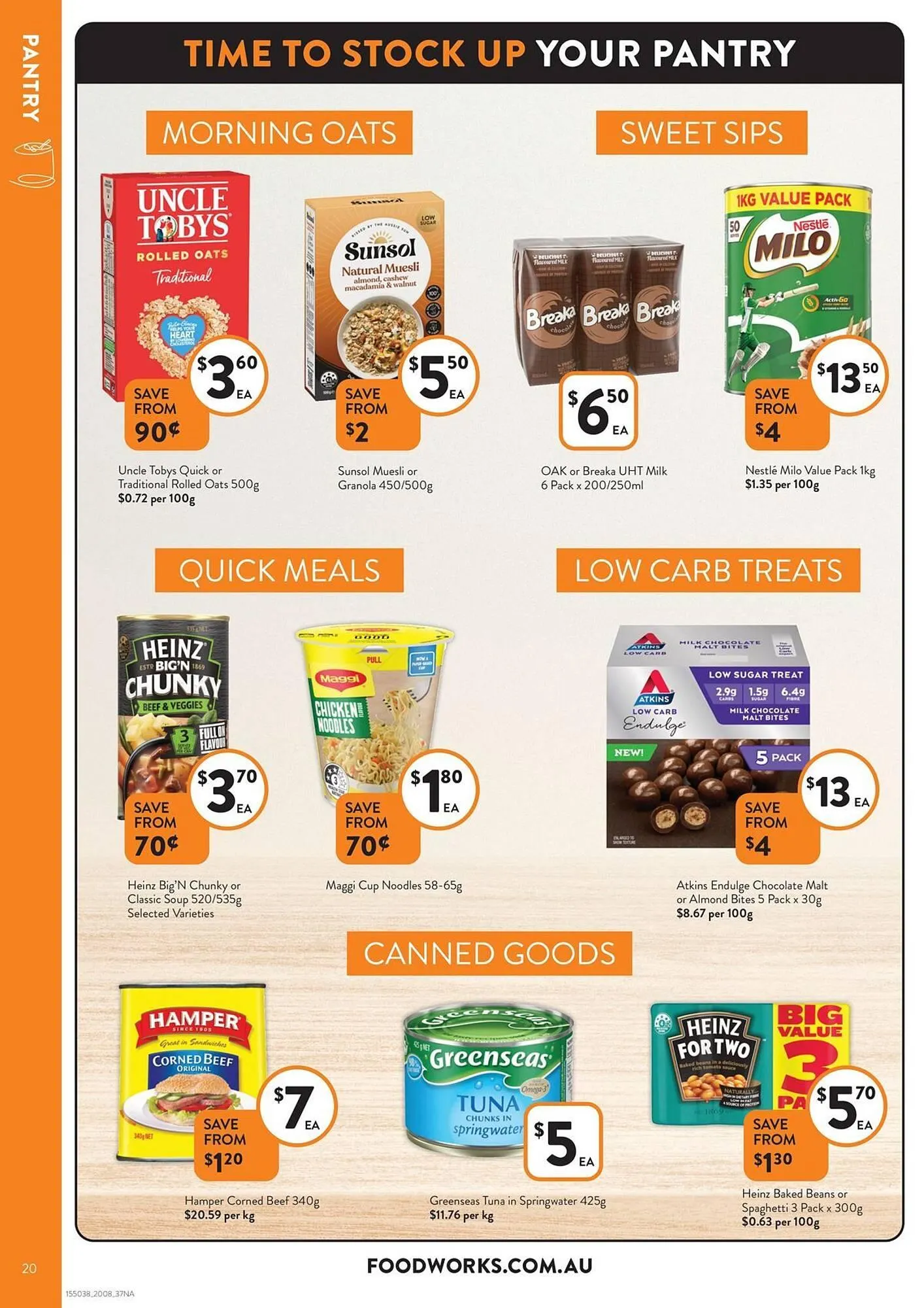 Foodworks catalogue - Catalogue valid from 20 August to 26 August 2025 - page 20