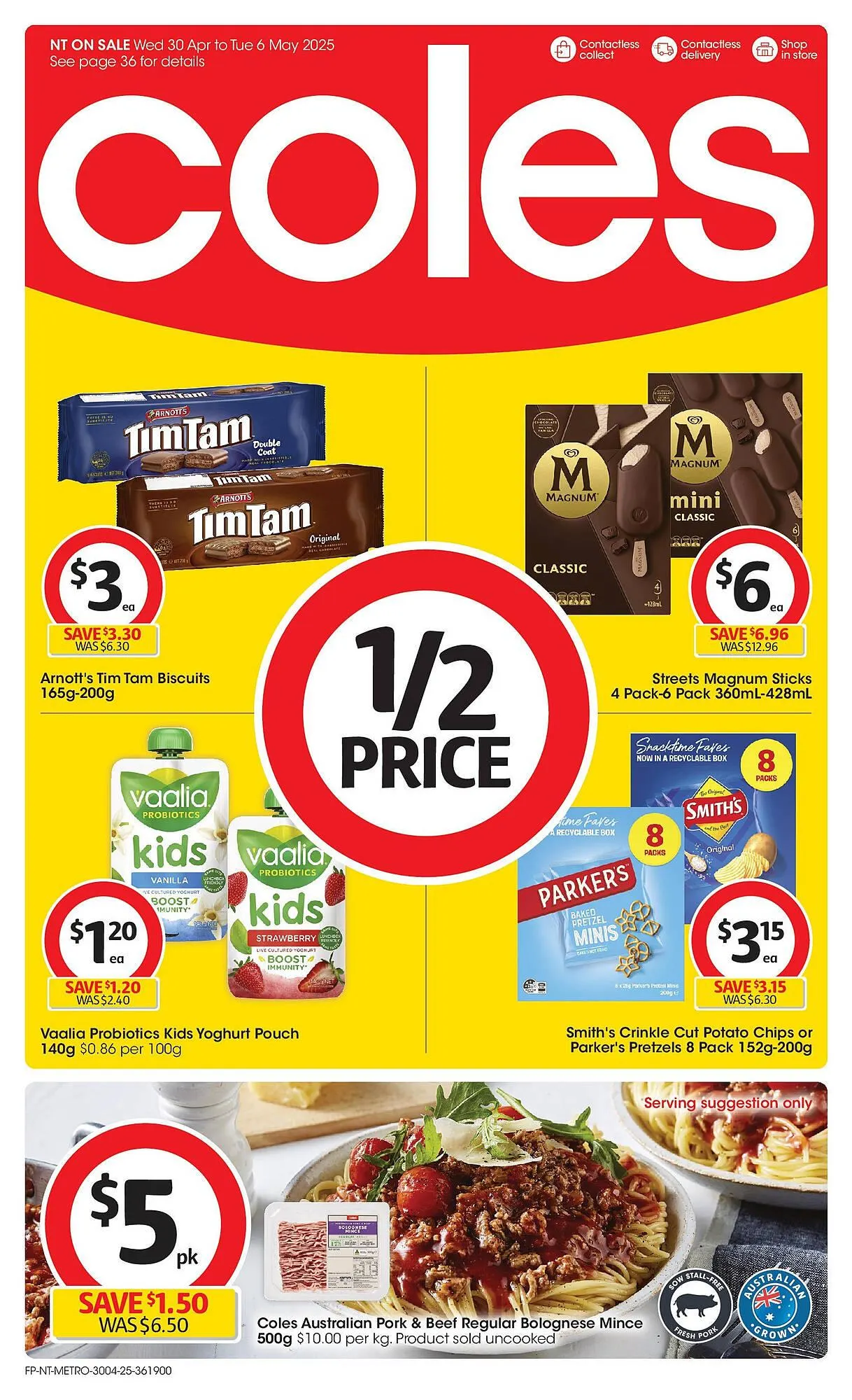 Coles catalogue - Catalogue valid from 29 April to 6 May 2025 - page 1
