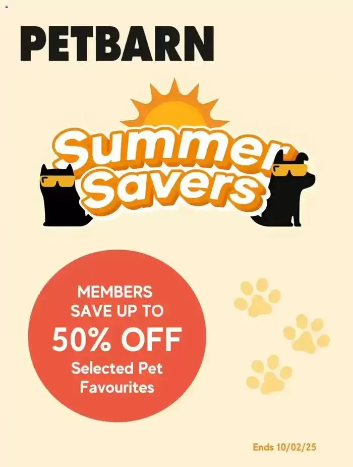 Summer Savers - Catalogue valid from 7 February to 12 February 2025 - page 1