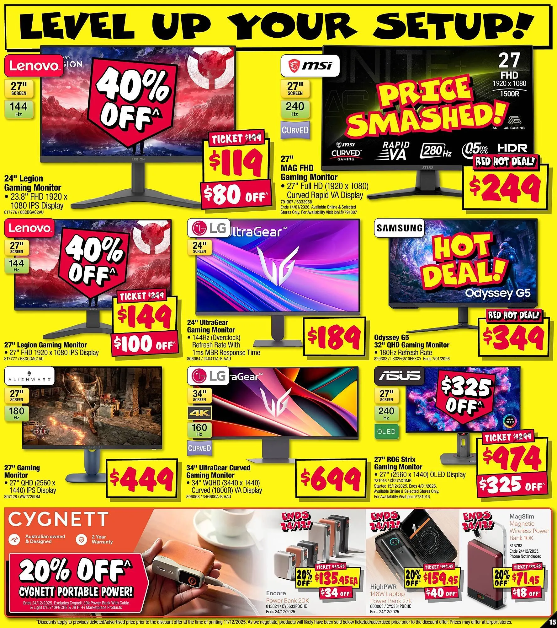 JB Hi-Fi catalogue - Catalogue valid from 18 December to 31 December 2025 - page 15