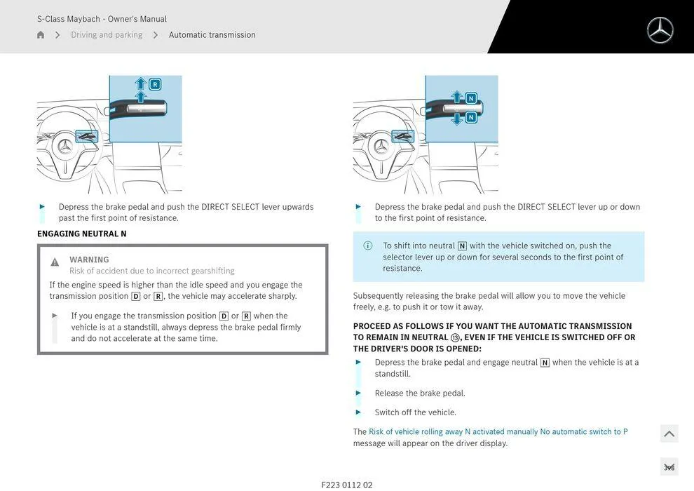 S - Class Maybach - Catalogue valid from 11 September to 11 September 2025 - page 398