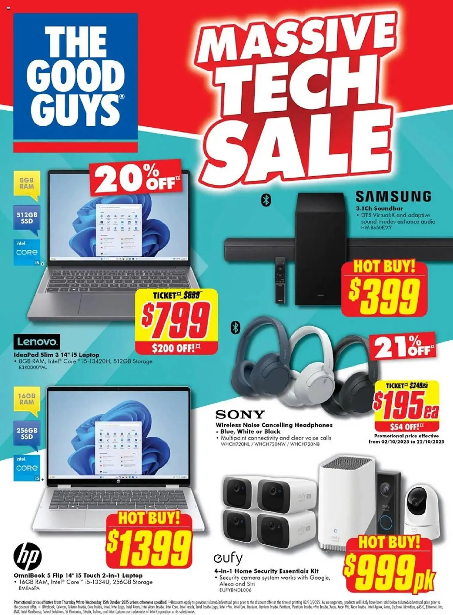The Good Guys catalogue - Catalogue valid from 9 October to 15 October 2025 - page 1