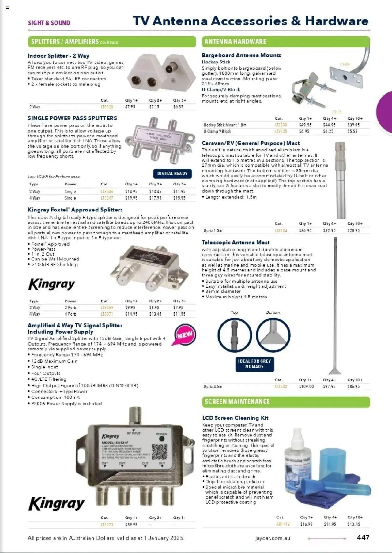 Jaycar Celebrating 40 Years in Electronics - Catalogue valid from 1 January to 29 August 2025 - page 376