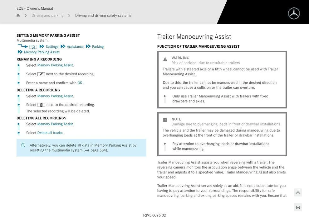 EQE Sedan - Catalogue valid from 11 September to 11 September 2025 - page 471