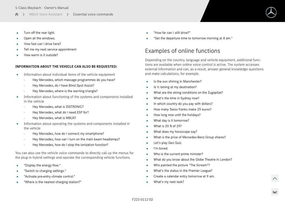 S - Class Maybach - Catalogue valid from 11 September to 11 September 2025 - page 561