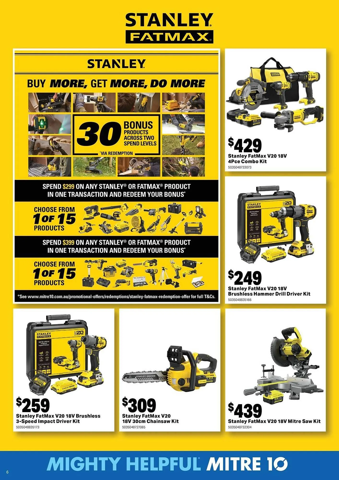 Mitre 10 catalogue - Catalogue valid from 13 August to 7 September 2025 - page 6