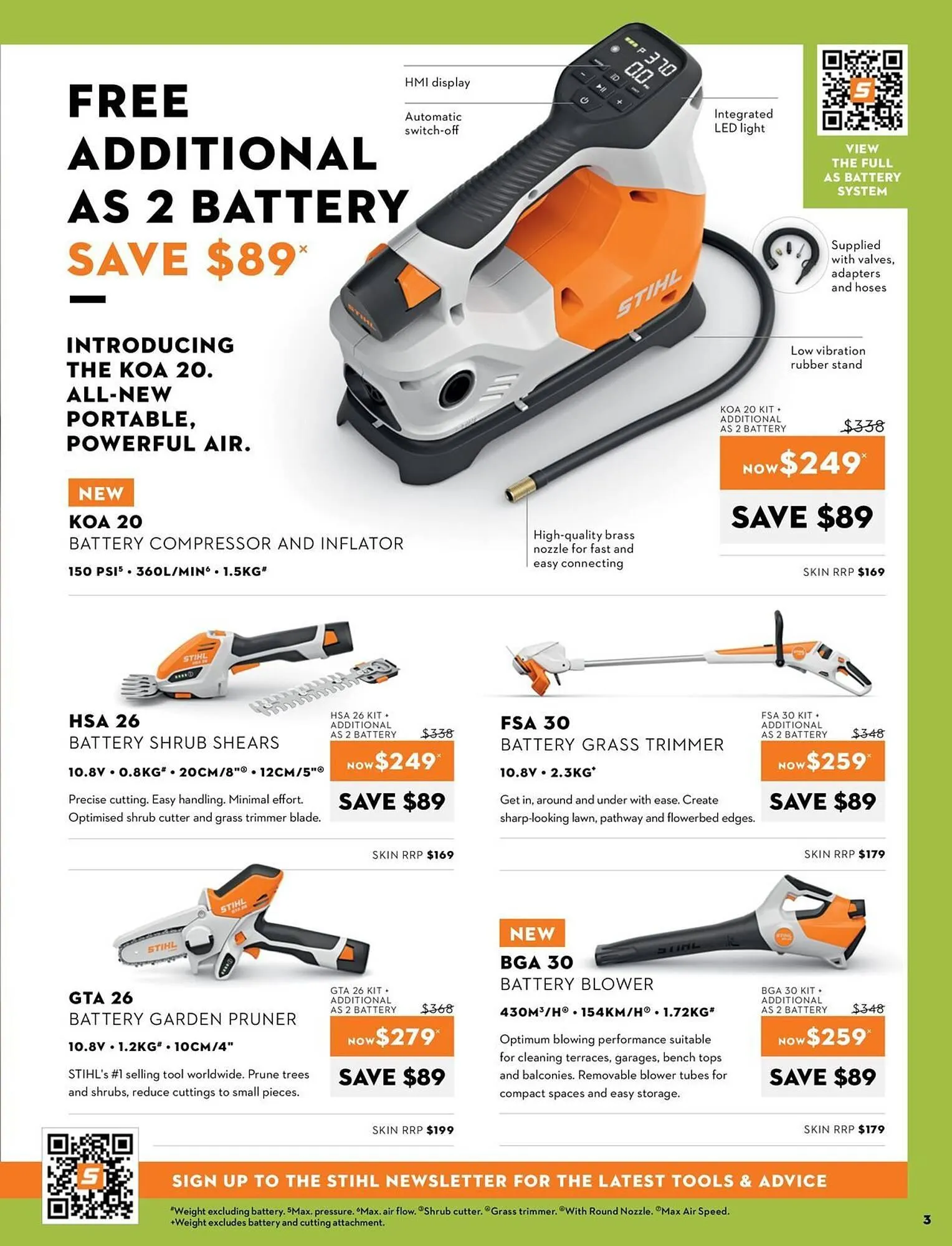 STIHL catalogue - Catalogue valid from 3 September to 2 November 2025 - page 3