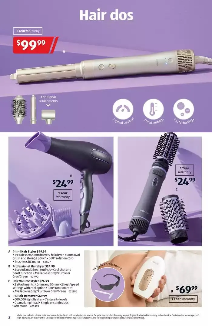 ALDI Special Buys - Catalogue valid from 23 April to 29 April 2025 - page 2