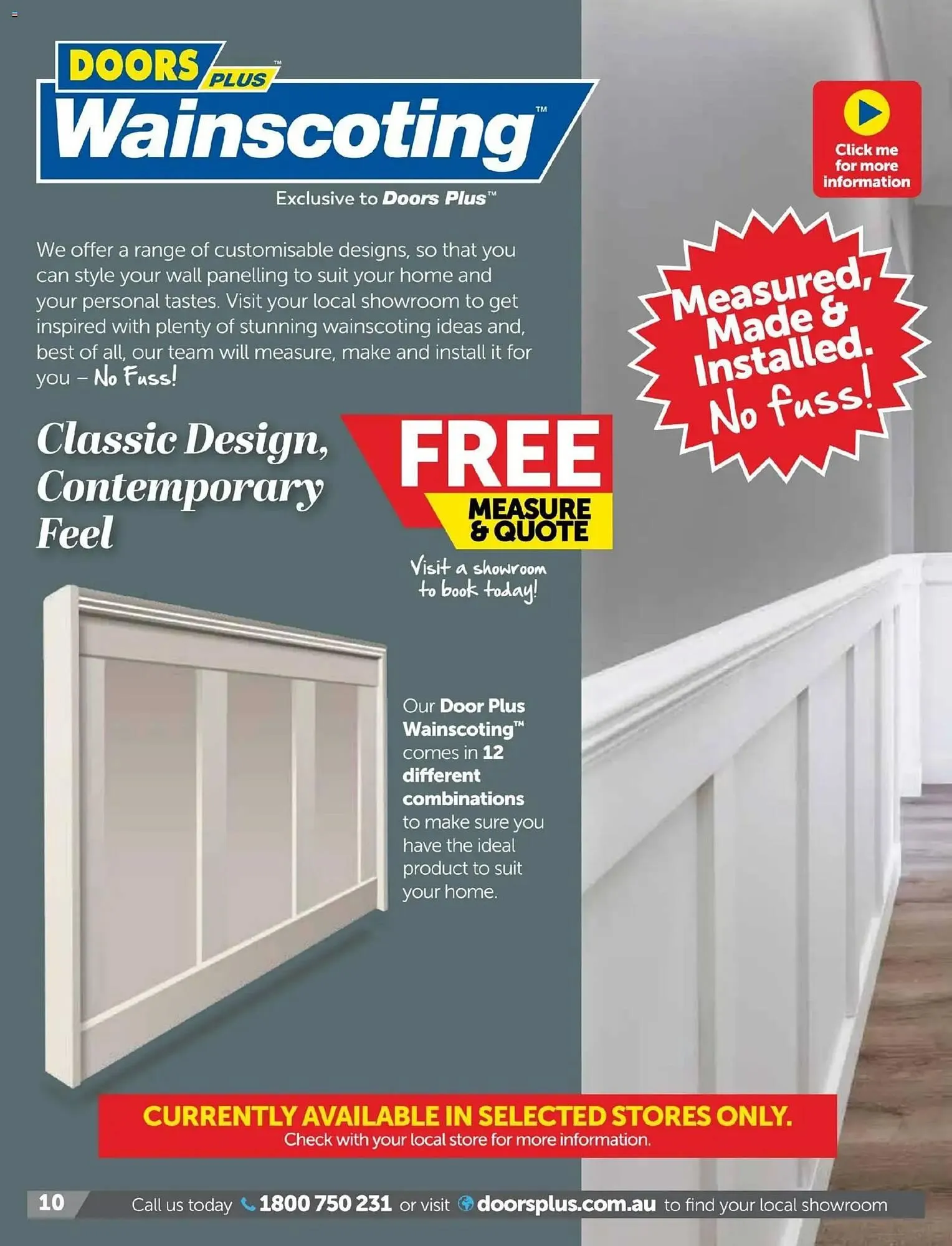 Doors Plus catalogue - Catalogue valid from 1 November to 1 December 2025 - page 10