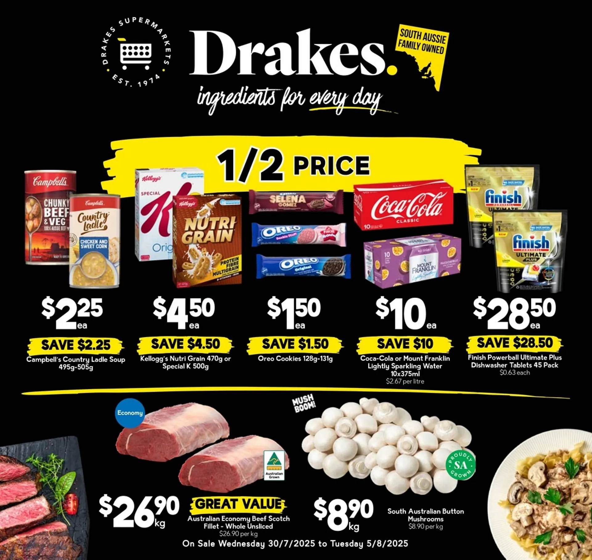 Drakes catalogue - Catalogue valid from 30 July to 5 August 2025 - page 1