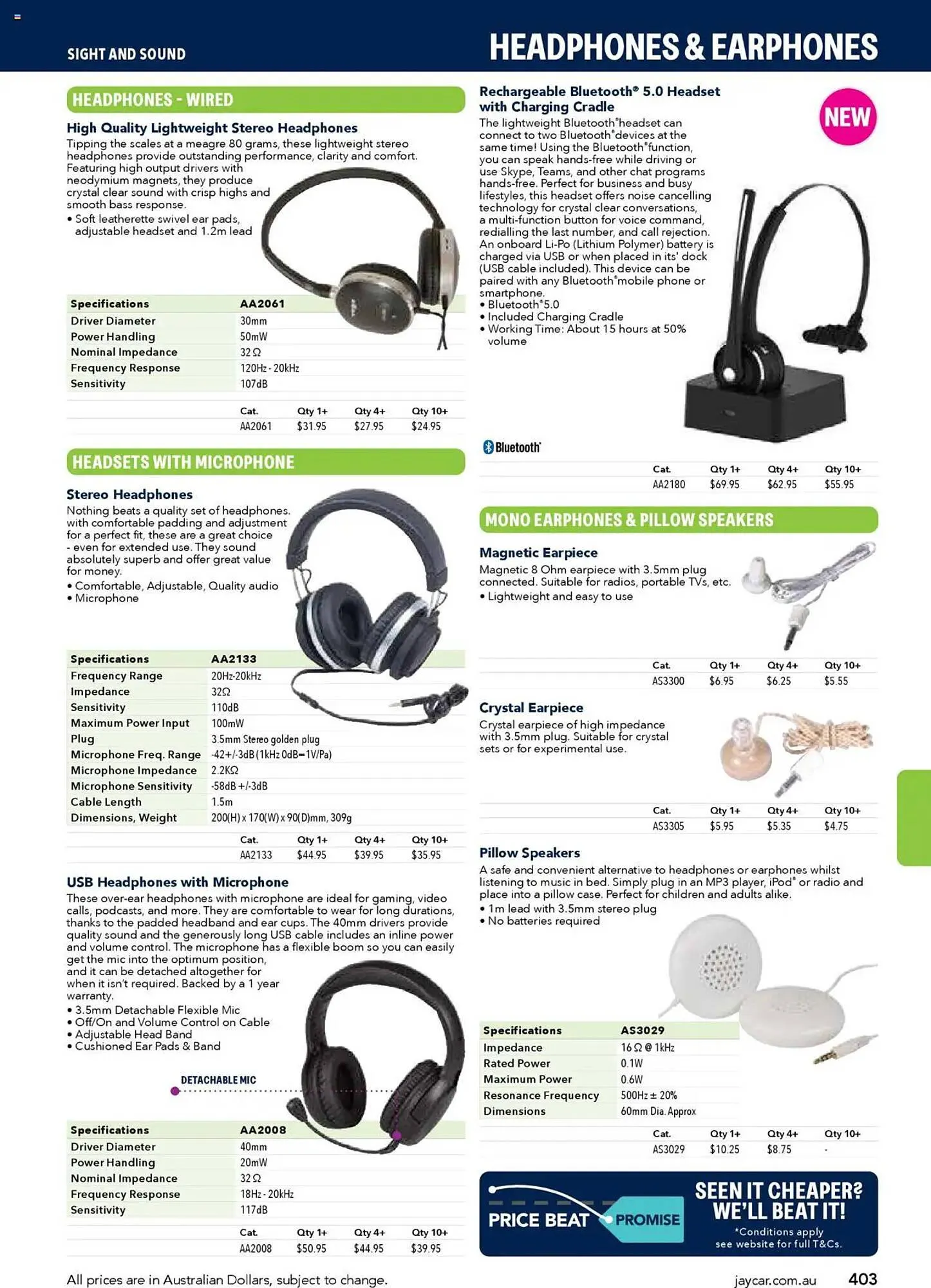 Jaycar Electronics catalogue - Catalogue valid from 8 July to 9 July 2026 - page 403
