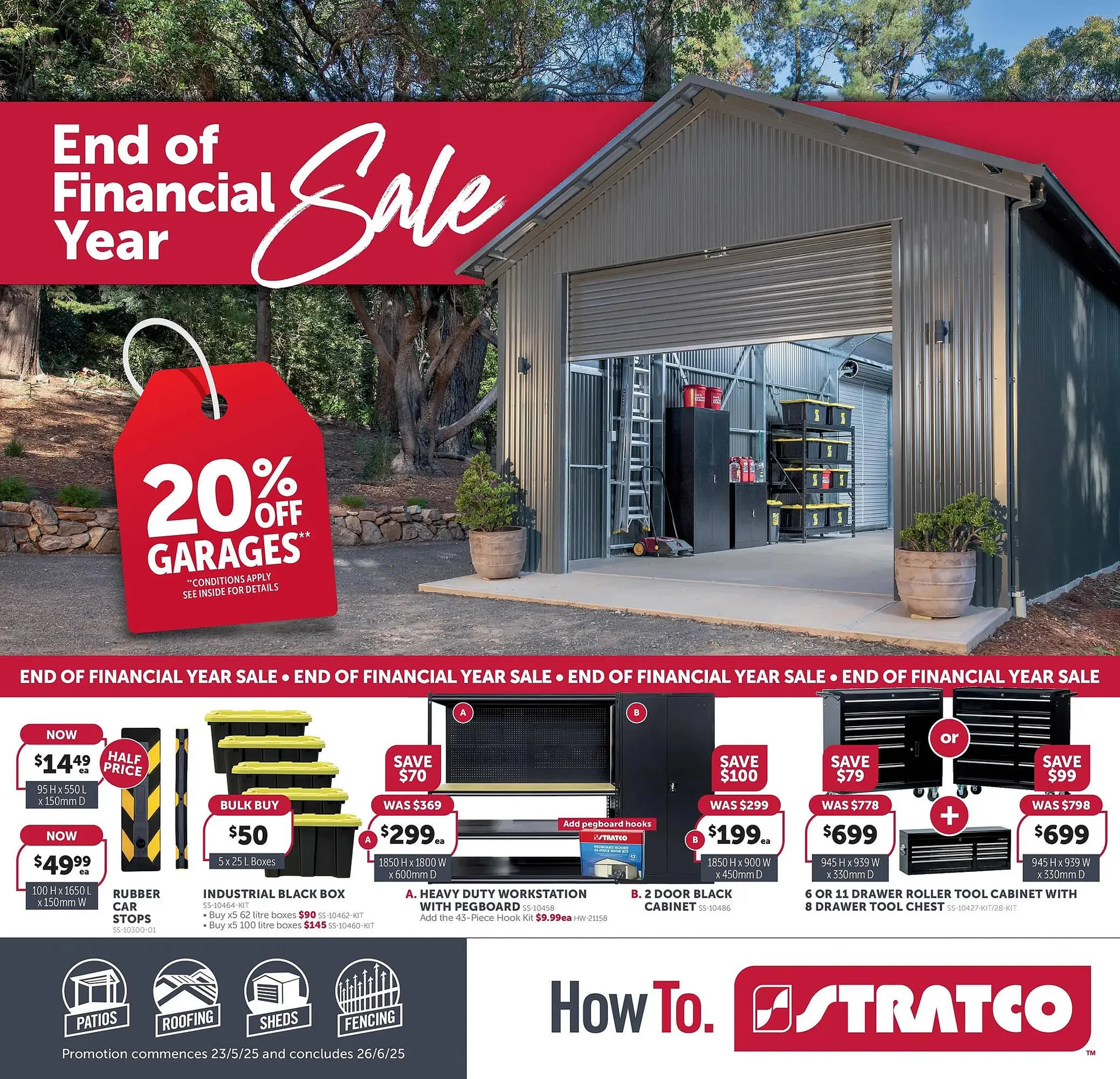 Stratco catalogue - Catalogue valid from 22 May to 26 June 2025 - page 1