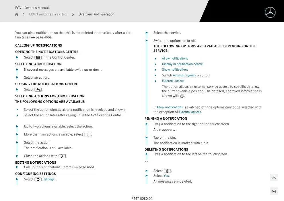 EQV MPV - Catalogue valid from 11 September to 11 September 2025 - page 466
