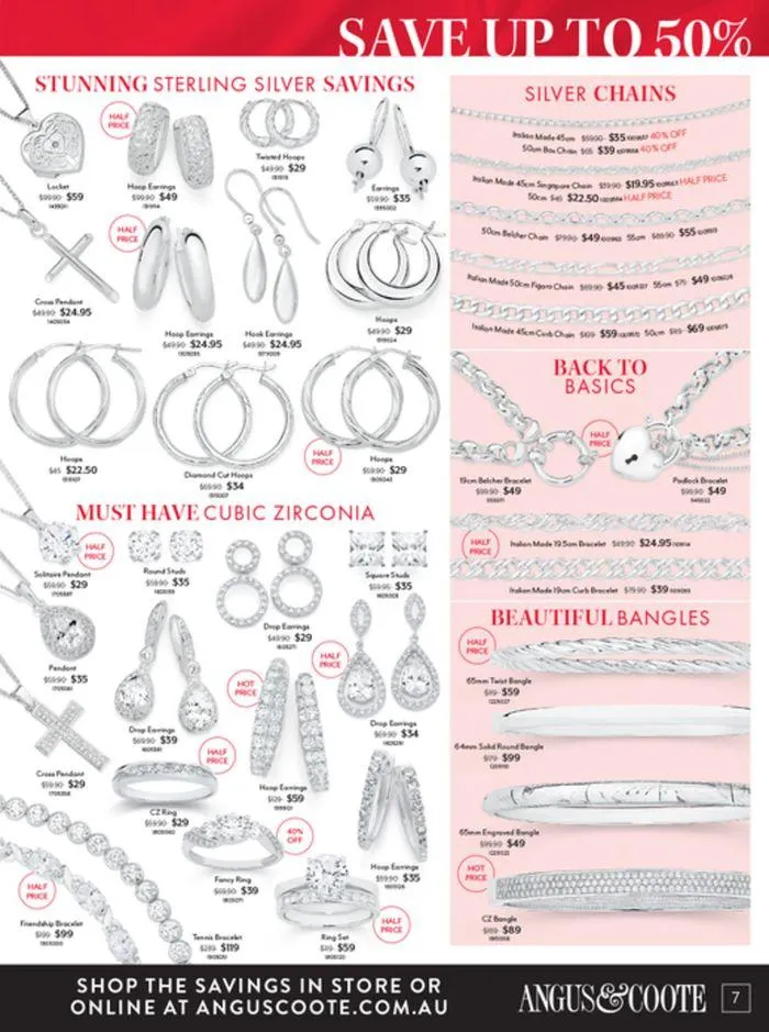 Jewelly & Watch Sale - Catalogue valid from 4 September to 6 October 2024 - page 7