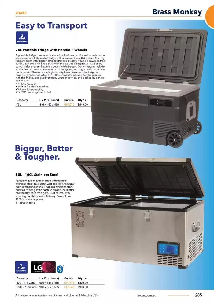 Celebrating 40 Years In Electronics - Catalogue valid from 4 March to 31 March 2025 - page 285