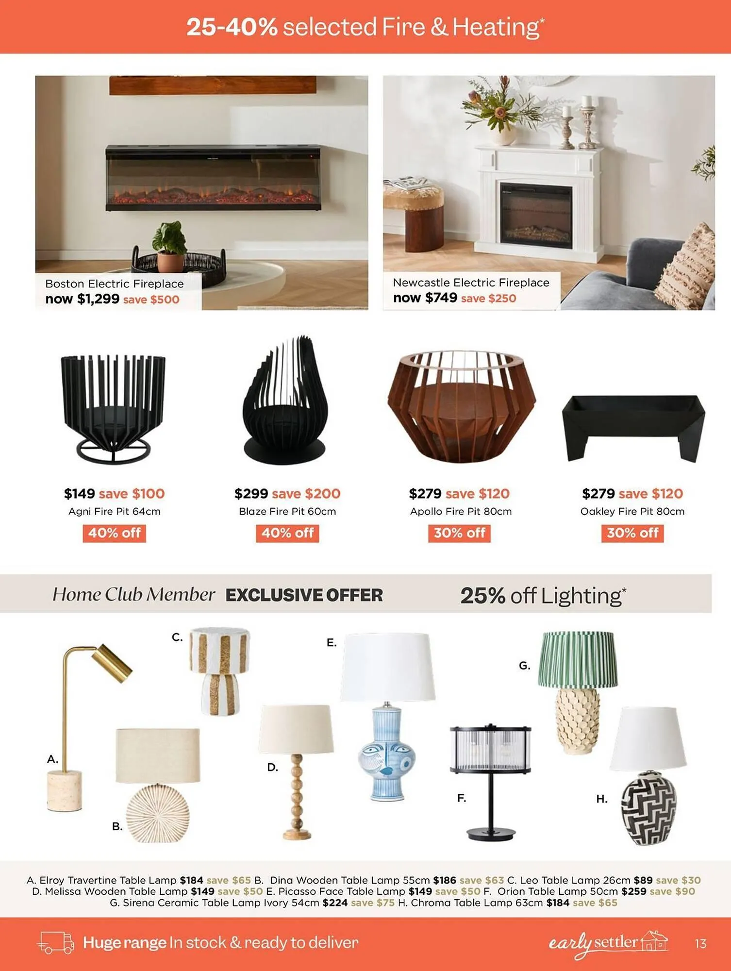 Early Settler catalogue - Catalogue valid from 24 March to 12 April 2026 - page 13