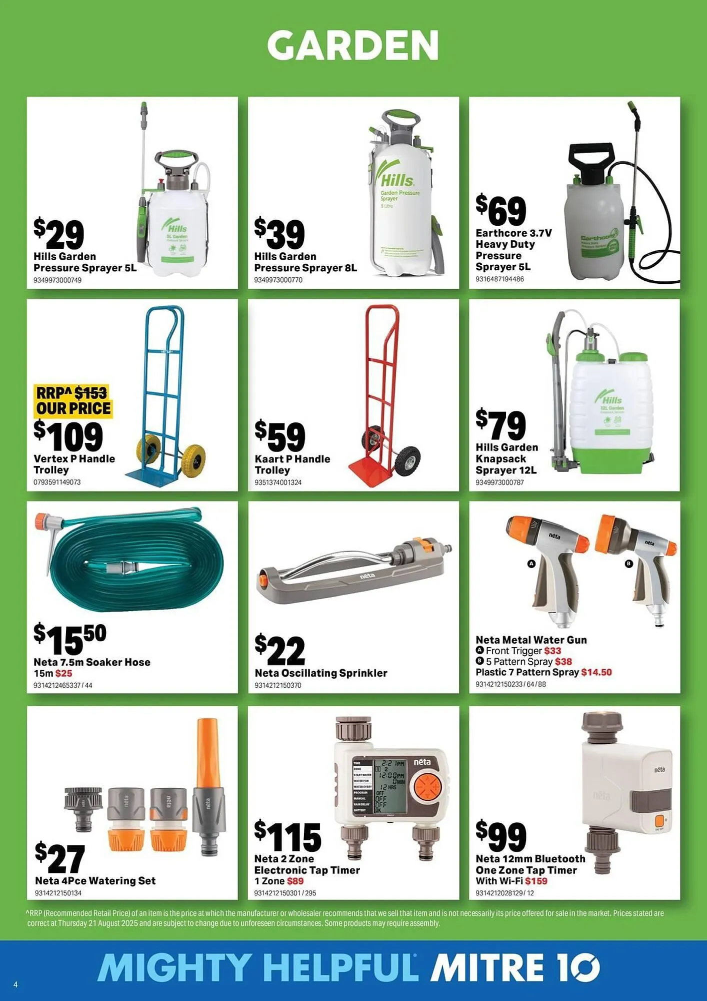 Mitre 10 catalogue - Catalogue valid from 1 October to 19 October 2025 - page 4