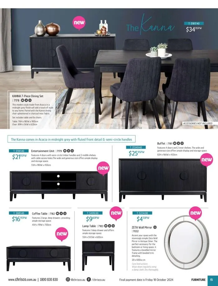 Home & Living 2024 - Catalogue valid from 25 September to 31 December 2024 - page 15