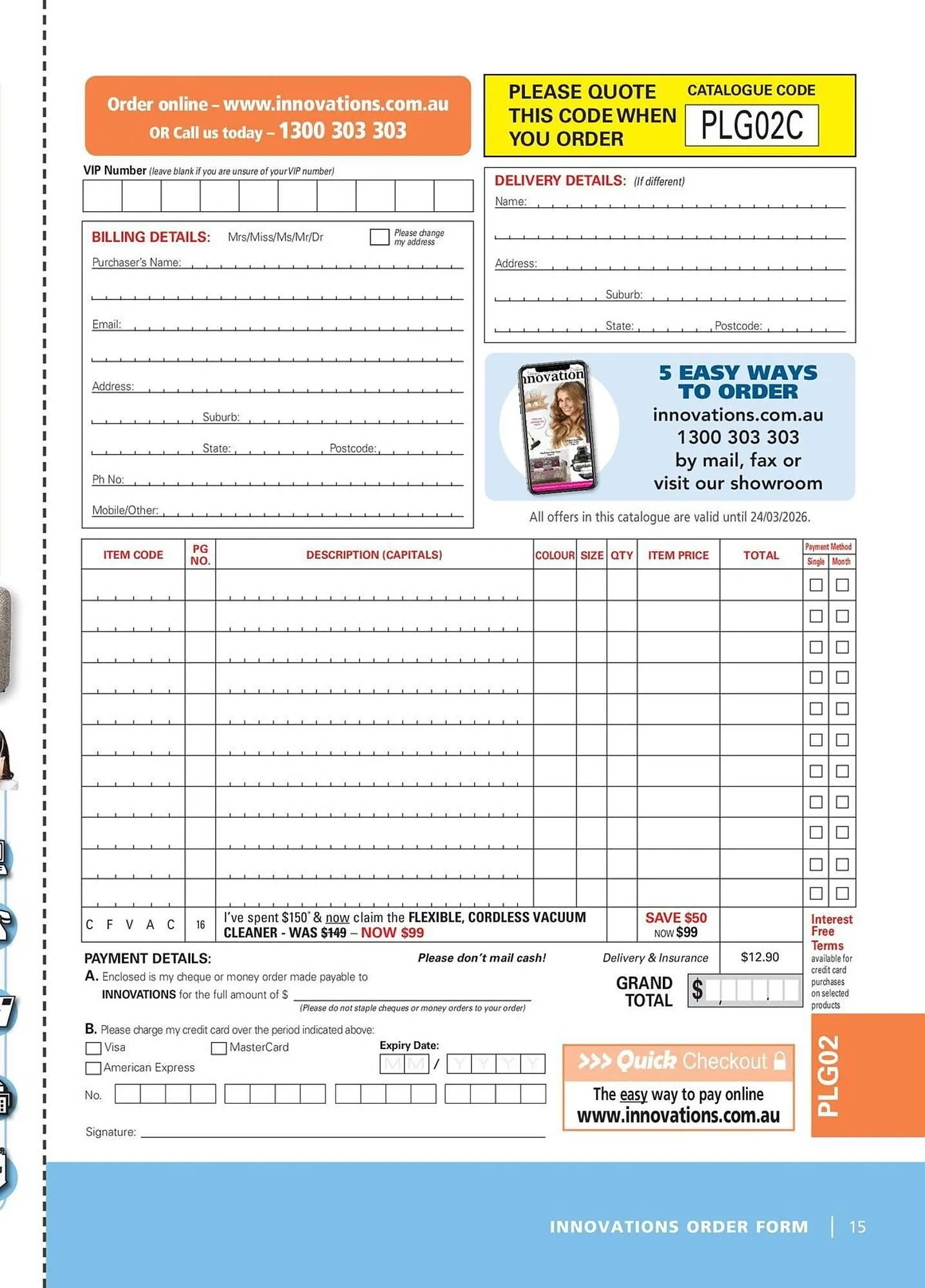 Innovations catalogue - Catalogue valid from 28 January to 24 March 2026 - page 15