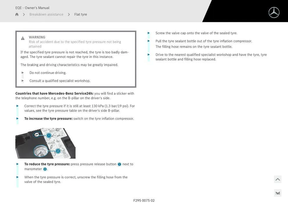 EQE Sedan - Catalogue valid from 11 September to 11 September 2025 - page 733