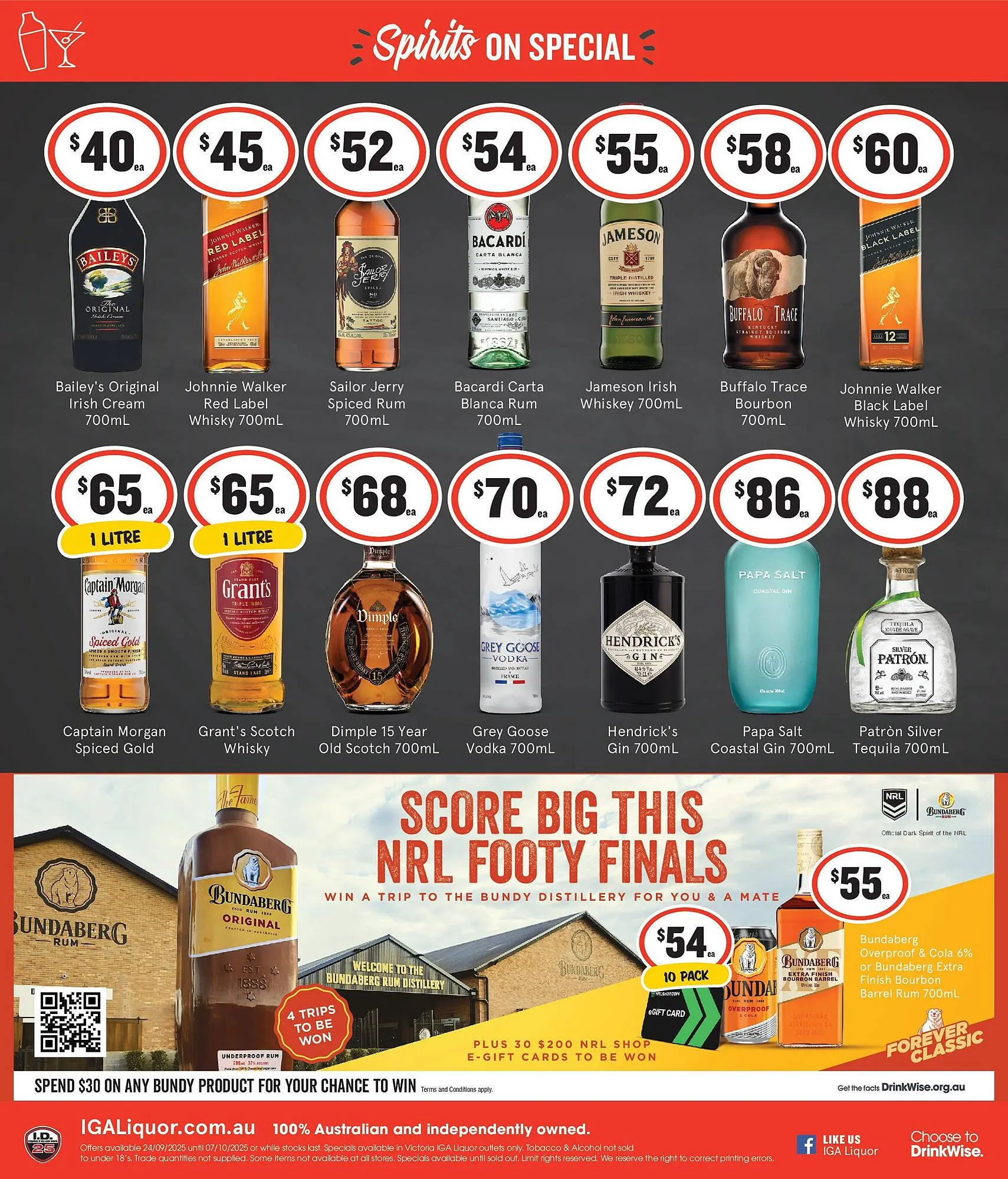 IGA Liquor catalogue - Catalogue valid from 23 September to 7 October 2025 - page 8