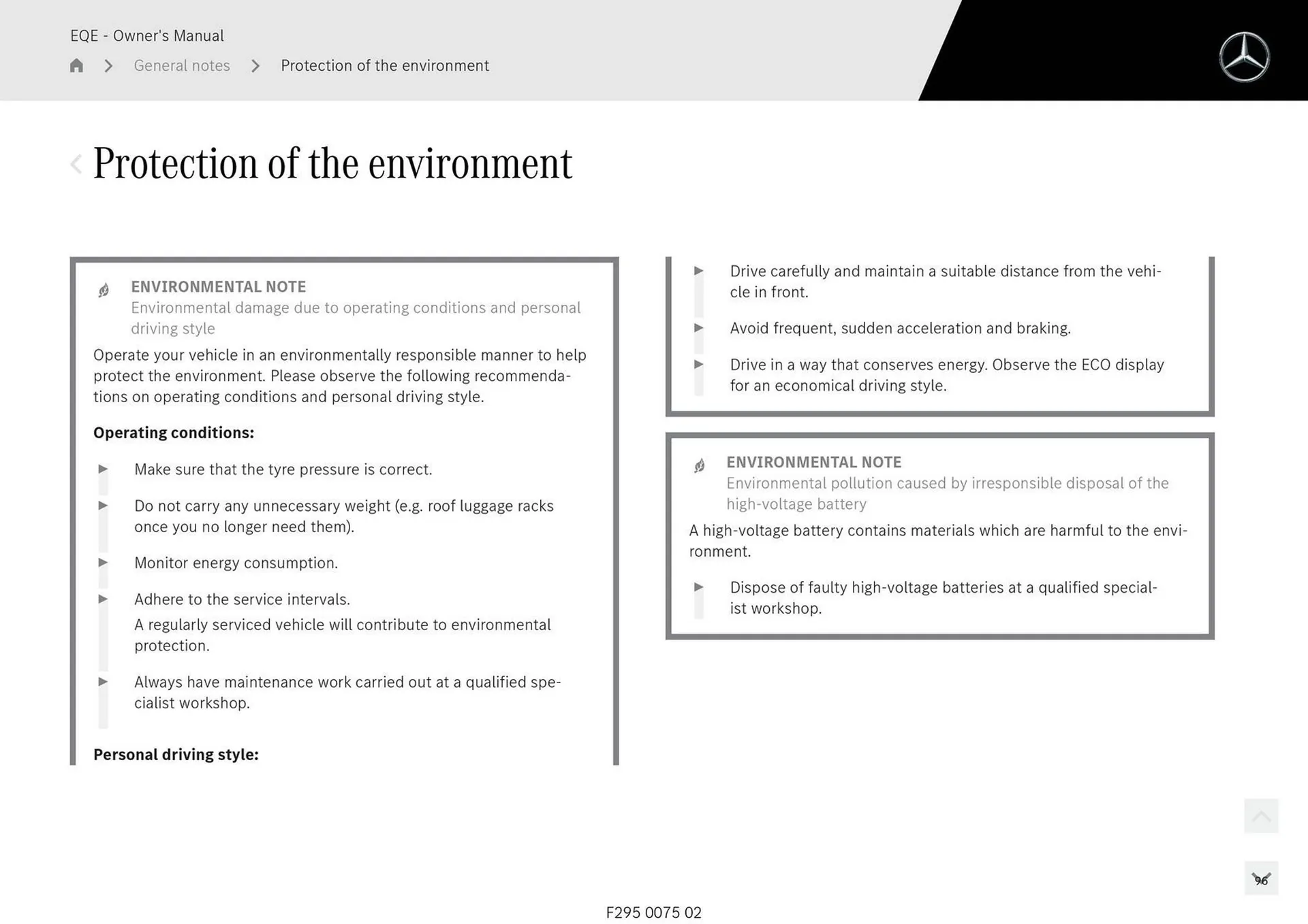 Mercedes-Benz catalogue - Catalogue valid from 11 September to 11 September 2025 - page 96