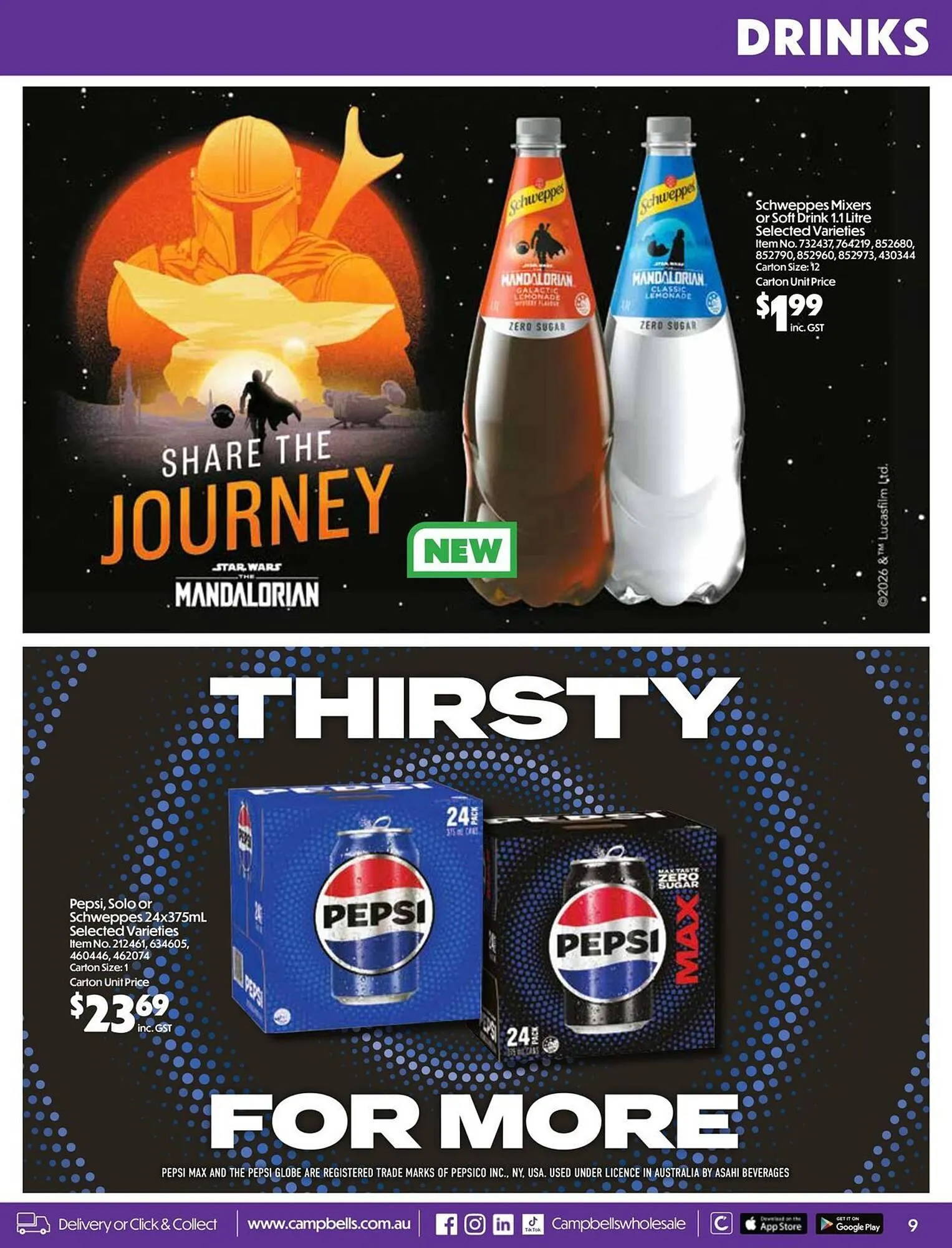 Campbells Wholesale catalogue - Catalogue valid from 27 April to 24 May 2026 - page 9