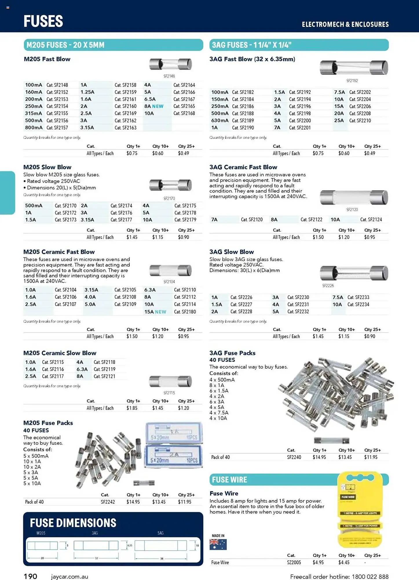Jaycar Electronics catalogue - Catalogue valid from 8 July to 9 July 2026 - page 190