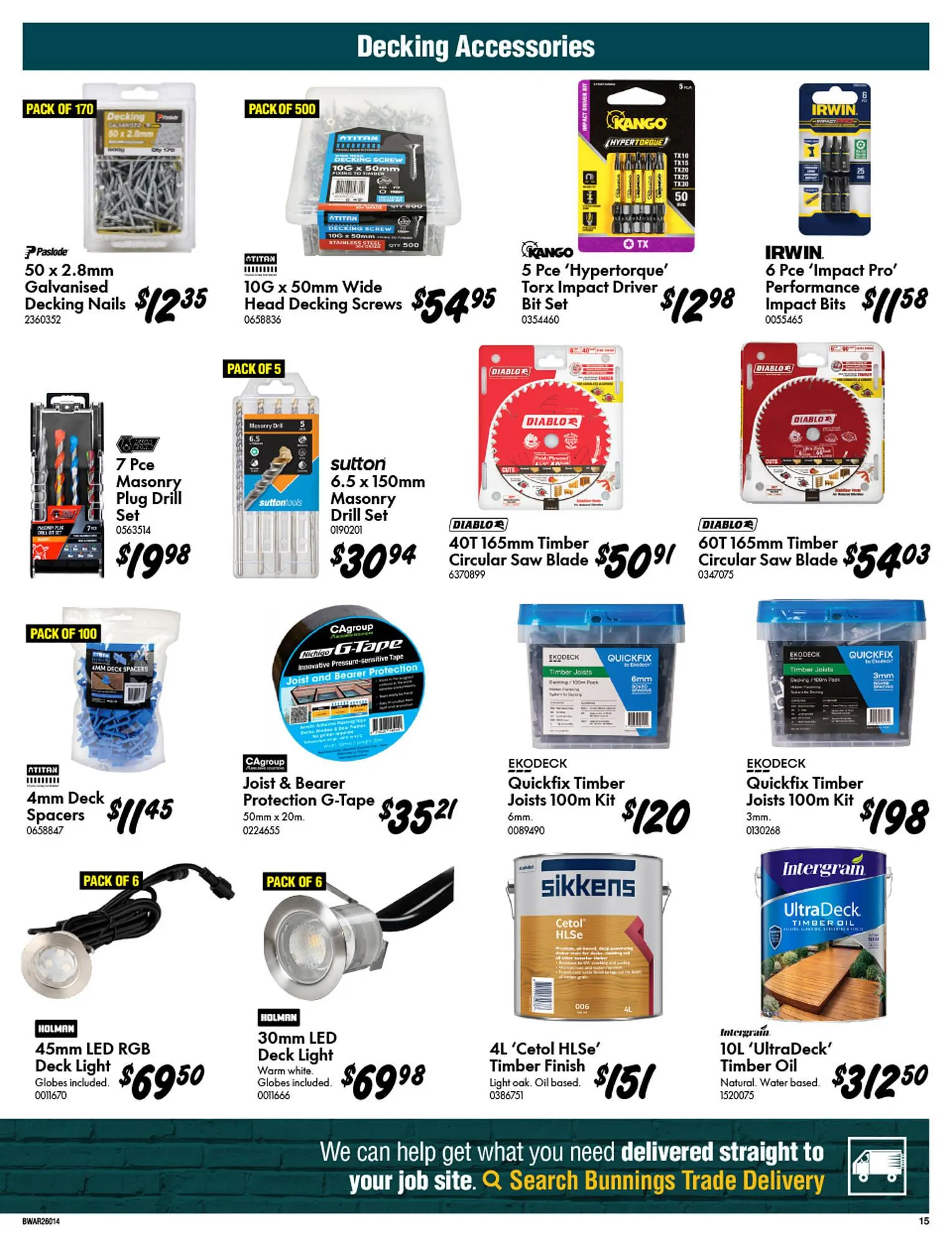 Bunnings catalogue - Catalogue valid from 10 September to 5 October 2025 - page 15