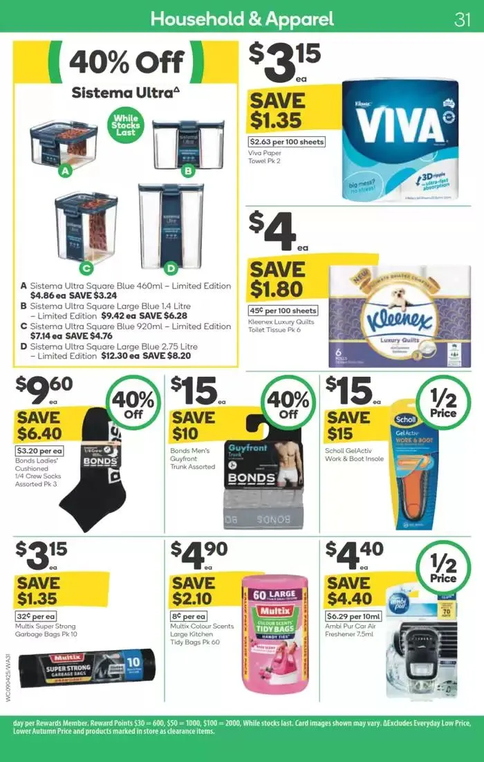 Weekly Specials - 09/04 - Catalogue valid from 9 April to 15 April 2025 - page 31