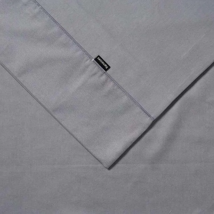 Ramesses 1800 Thread Count Cotton Rich Sateen Sheet Set Charcoal