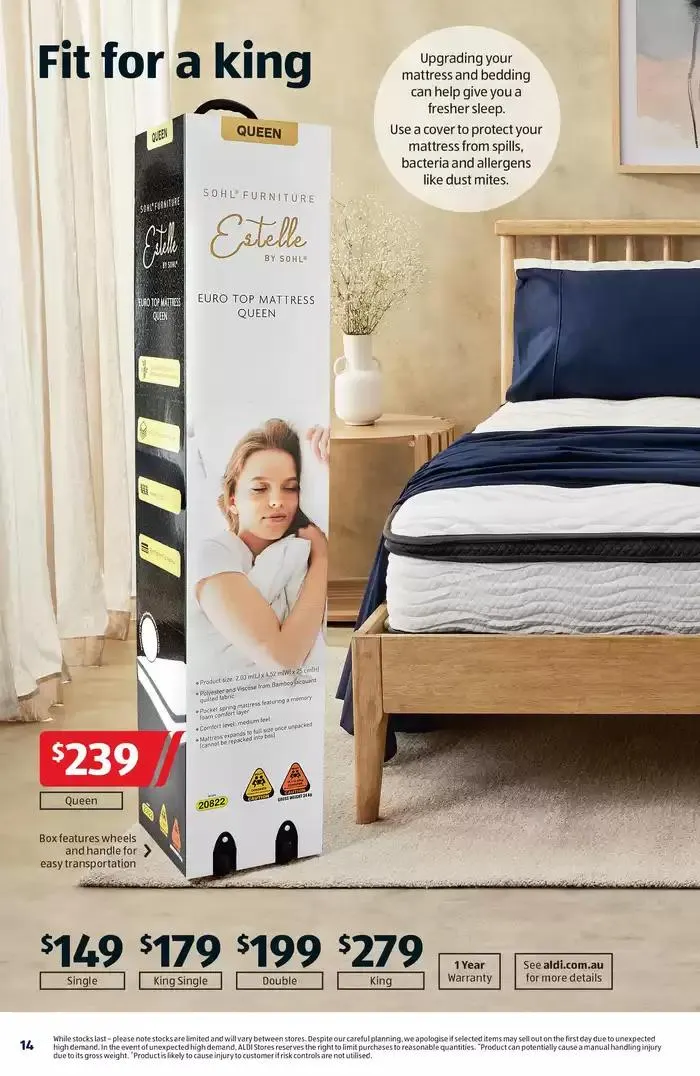 ALDI Special Buys - Catalogue valid from 9 April to 15 April 2025 - page 14
